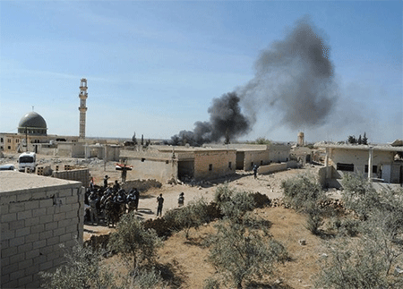 Las tropas sirias avanzan y Washington envía armas a los terroristas